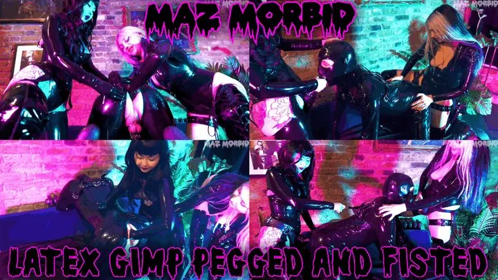 Latex Gimp Pegging and Fisting ft Mistress Patricia Oyuki Maz Morbid #pegging #fisting