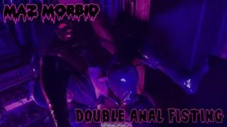 Double Anal Punch Fisting ft Latex Mistress Goddess Calathea and Maz Morbid #fisting @mazmorbidfetish