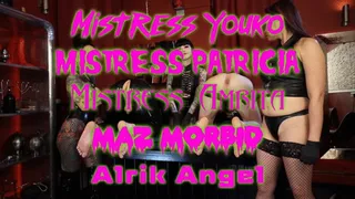 Asian Mistress Anal Fisting Party with Alrik Amrita Patricia Youko @mazmorbidfetish #fisting #fistingfriday #fistinglove x