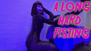 A long hard double anal fisting with Mistress Patricia #fisting @mazmorbidfetish