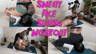 Sweaty Face Sitting Workout with Mistress Patricia Maz Morbid #facesitting #gymfetish @mazmorbidfetish #gym