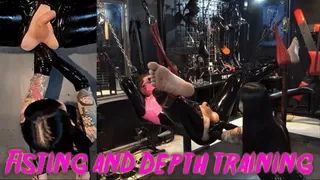 Depth Training and Anal Fisting with Mistress Patricia and Maz Morbid