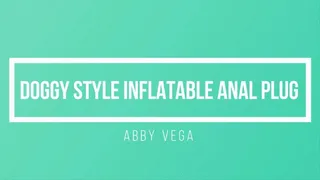 Doggystyle Inflatable Anal Plug Gaping