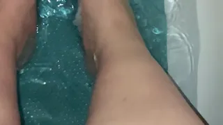Foot care shower routine pov with bubbles long slow motion clip shower pt3 Sassy Chestnut aka sassy Sophia bbw Brunette goddess pov Amazon washes feet for your pleasure made on iPhone