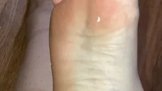 Extreme Close-Up of Dirty Feet