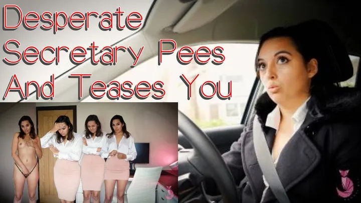 Desperate Secretary Pees And Teases You