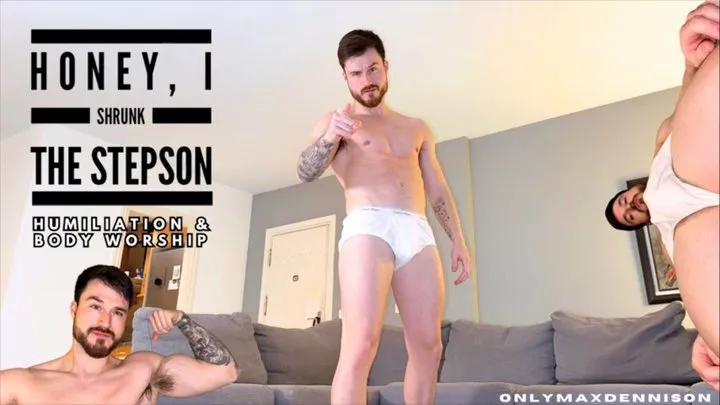 Honey I shrunk the stepson giant humiliation & body worship