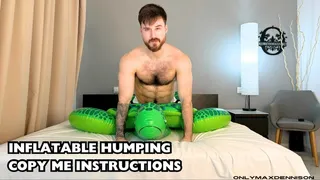 Inflatable humping copy me instructions