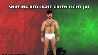 Sniffing red light green light joi