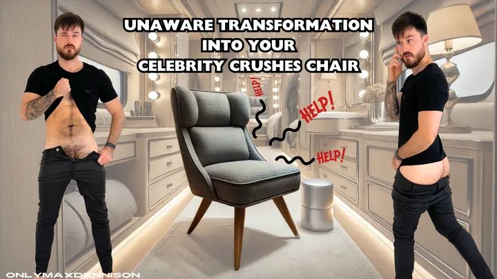 unaware transformation into your celebrity crushes chair