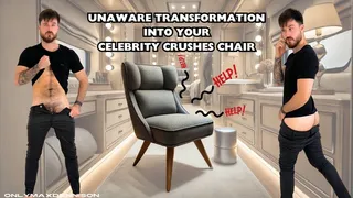 unaware transformation into your celebrity crushes chair