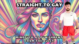 Straight to gay mindfuck punishment from the bully