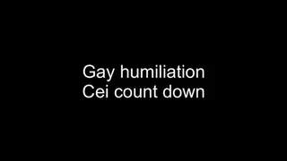 Gay humiliation cei count down