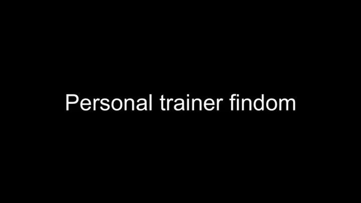 Gay personal trainer findom