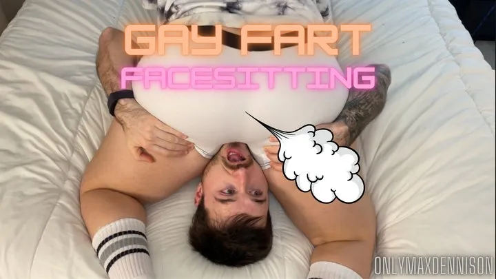 Gay fart facesitting domination