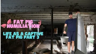 Fat humiliation - life as a captive fat pig part 3