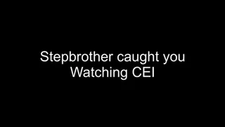 Macrophilia - stepbrother caught you watching CEI