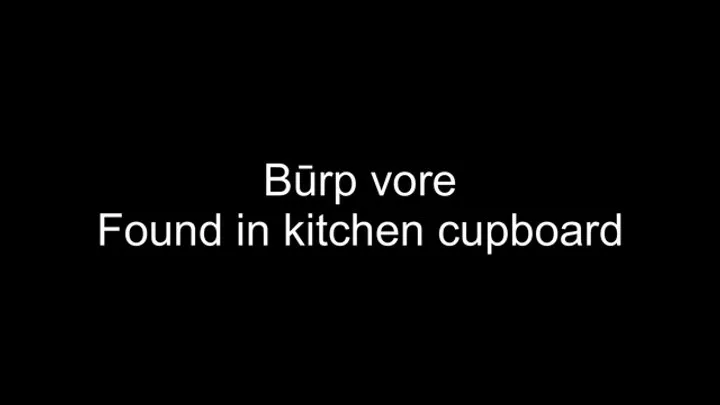 Macrophilia - burp vore domination