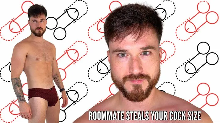 ROOMMATE STEALS YOUR COCK SIZE