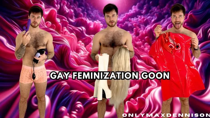 Gay feminization goon