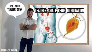Teacher small penis humiliation