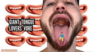 GIANT TONGUE LOVERS VORE