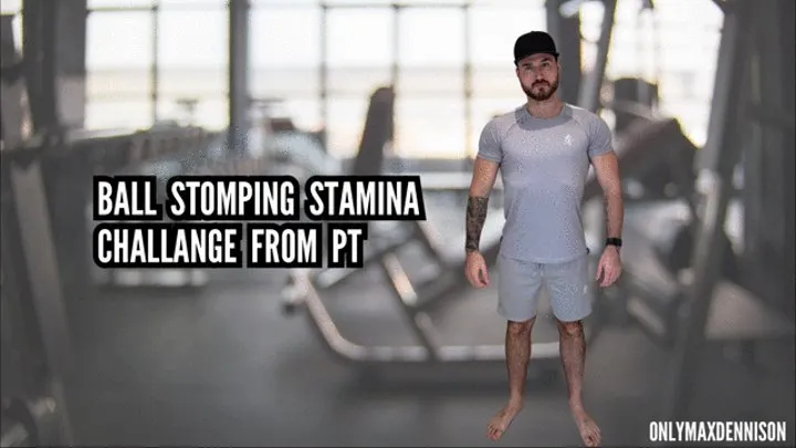 CBT - Ball stomping stamina challenge from Personal trainer