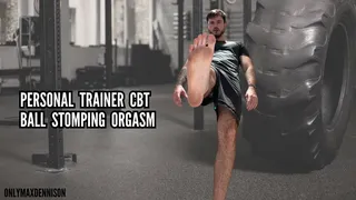 Personal trainer cbt - Ball stomping orgasm