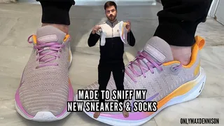 MADE TO SNIFF MY NEW SNEAKERS & SOCKS