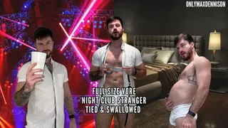 Full size vore - night club stranger tied & swallowed
