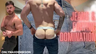 Gay Jeans and farting domination