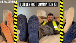 Gay builder foot domination joi
