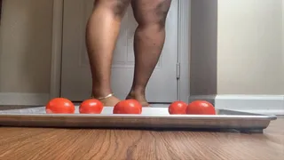 Squishing Tomatoes