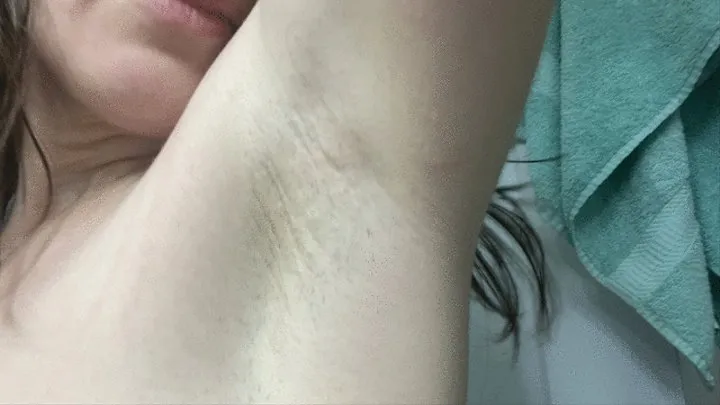 My gross, naked armpits