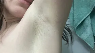 My gross, naked armpits