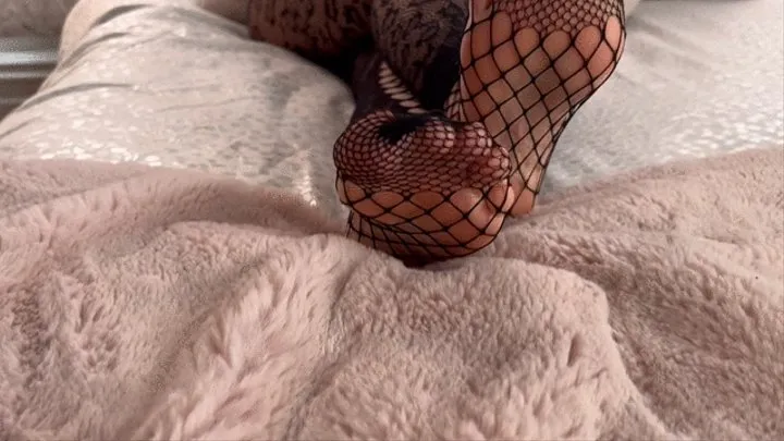 Fishnet Sock JOI