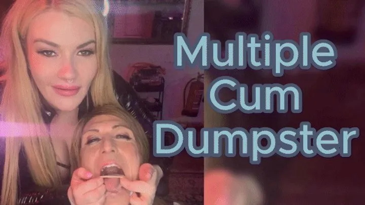 Multiple Cum Dumpster