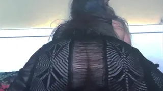 Slow mo booty shaking in summer dress