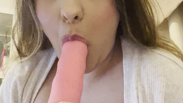 Pov: sucking your dick TW; loads of spit and gagging