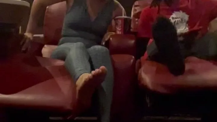 Movie Theater Footsie