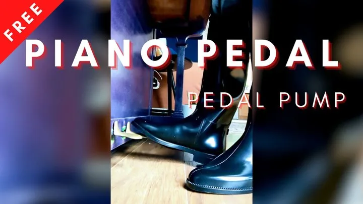 Piano Boot Pedal Pump