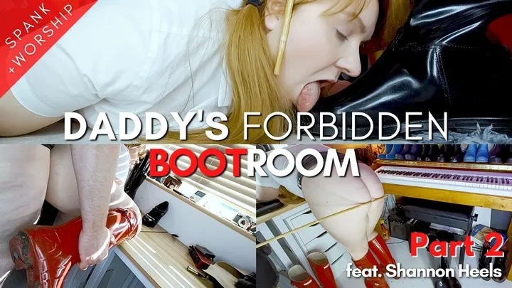 step-Daddy's Forbidden Boot Room Part 2