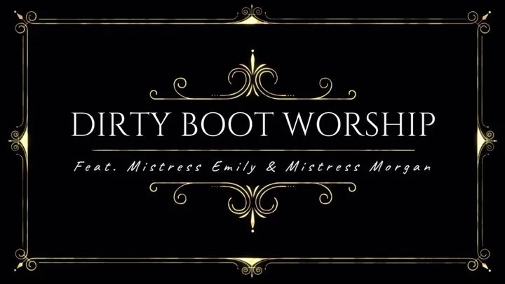 Dirty Boot Worship