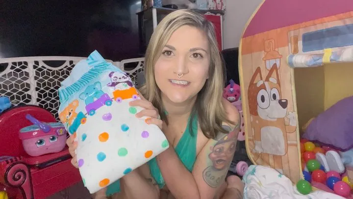 AYLA'S MANBABY IS TURNED INTO A DIAPER CUCK