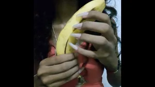 Banana Nailjob & Handjob