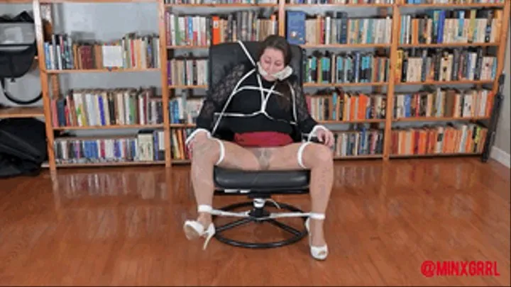 Minx - Chair tied, gagged and groped