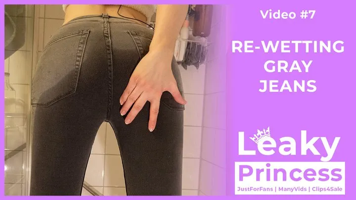 Re-Wetting Jeans without underwear