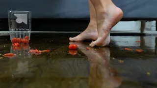 Enchantress Sahrye in Cherry Tomato Feet Crush