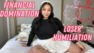 Financial Domination, Loser Humiliation