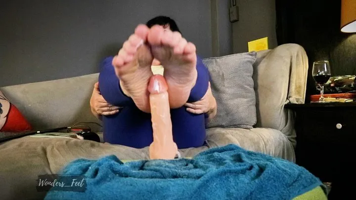 MY DILDO FOOTJOB